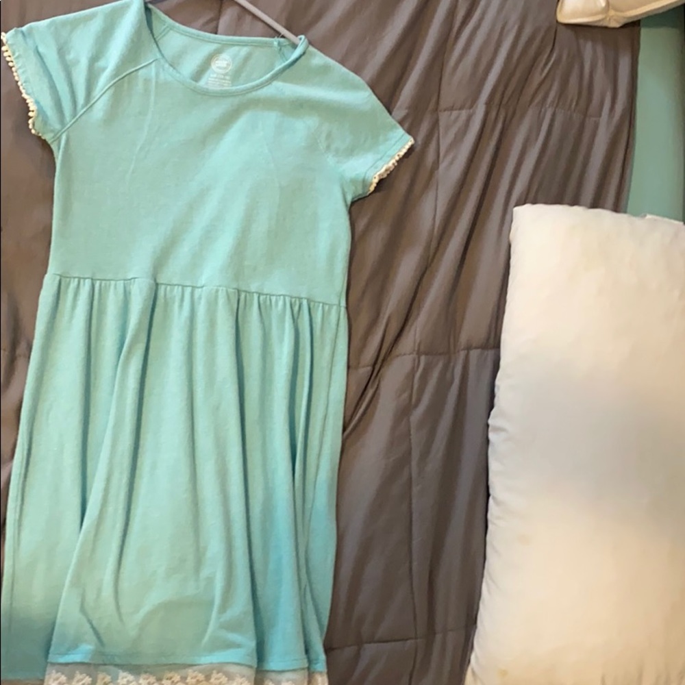 Kids blue dress